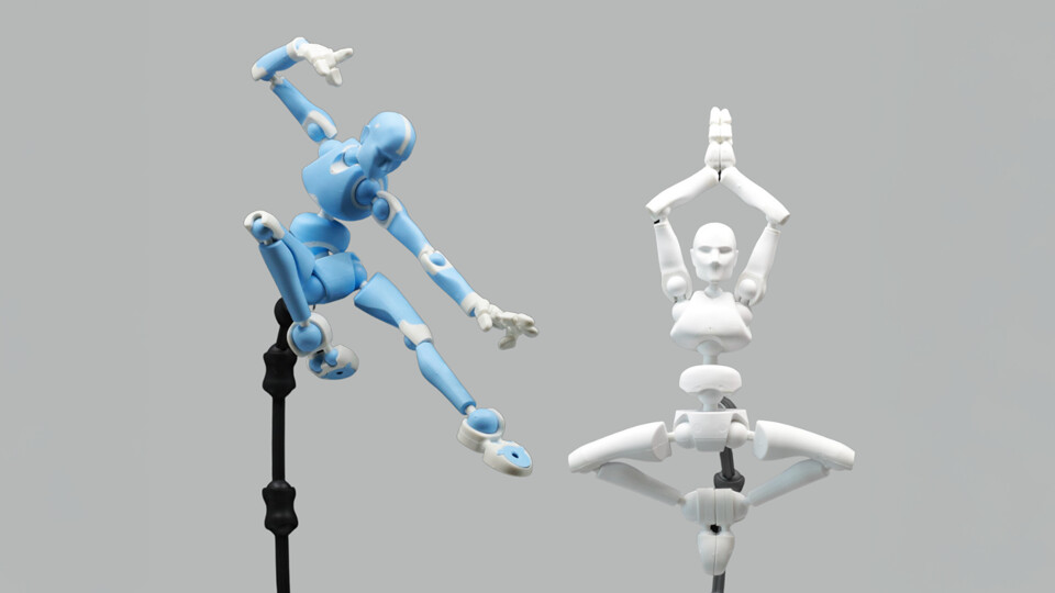 ポージングフィギュア「Stickybones」