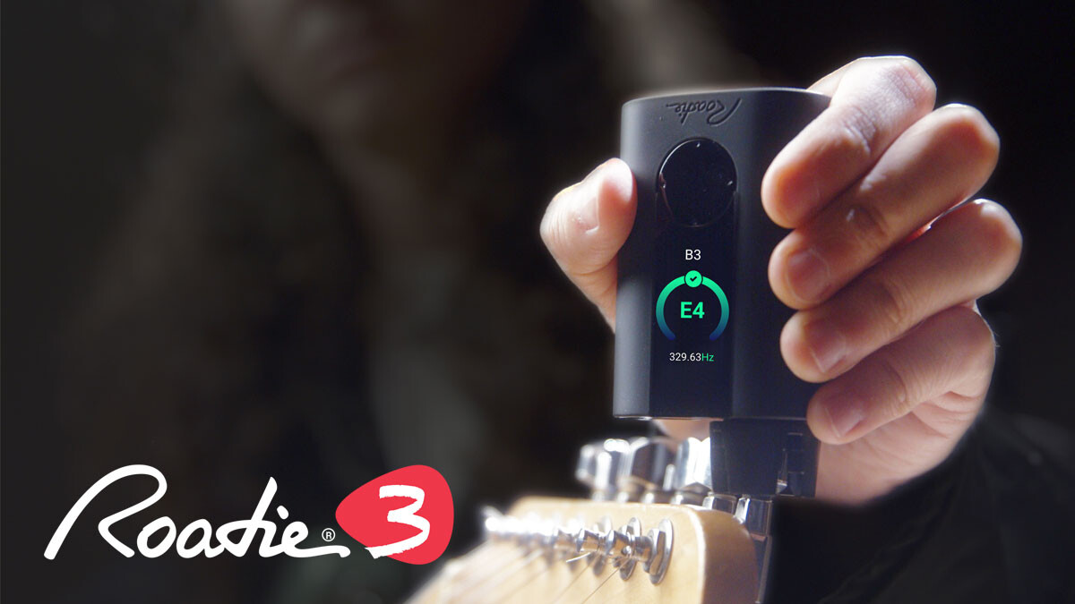 Roadie3｜更に進化！弦交換の巻き上げからチューニングを一気に素早く 