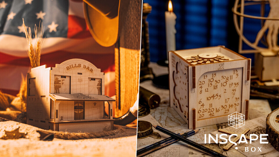 INSCAPE Puzzle Box 2（ダ・ヴィンチの大いなる遺産・西部開拓時代の黄金熱）