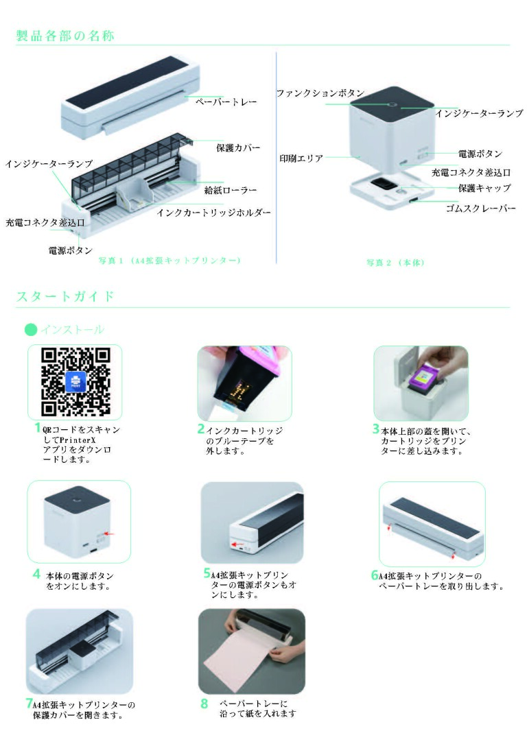 EVEBOT JAPAN PrintX 専用A4拡張キット