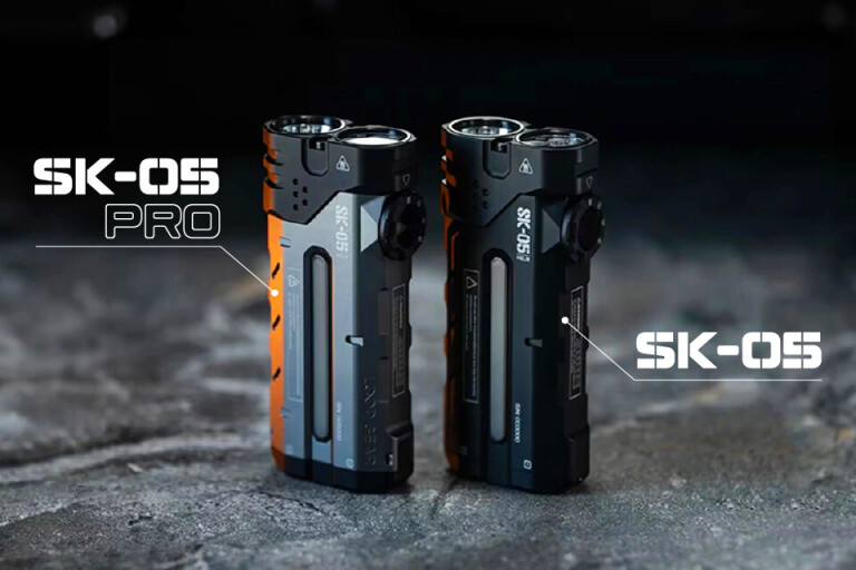 LOOP GEAR SK-05 PRO バッテリー無し LOOP GEAR SK05│いつでも手元に光とパワーを！EDC懐中電灯[活動