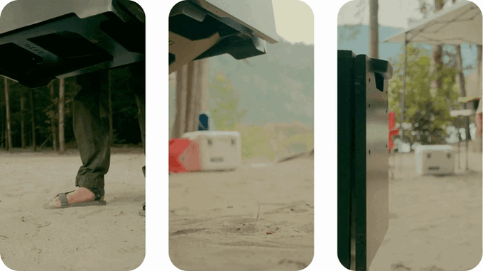 Chuk Kitchen Box｜アウトドアでの料理を楽しむ！ポータブル