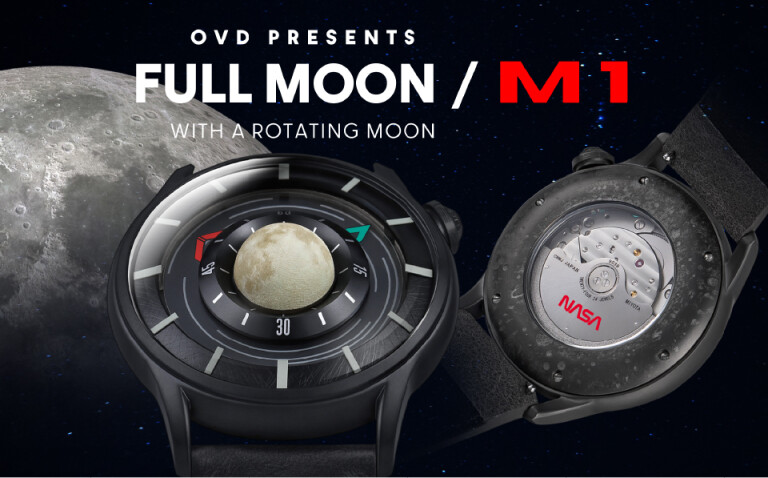NASA × OVD フルムーン 限定版腕時計【新品】 f560274c-2dbb-4e89-a49e-